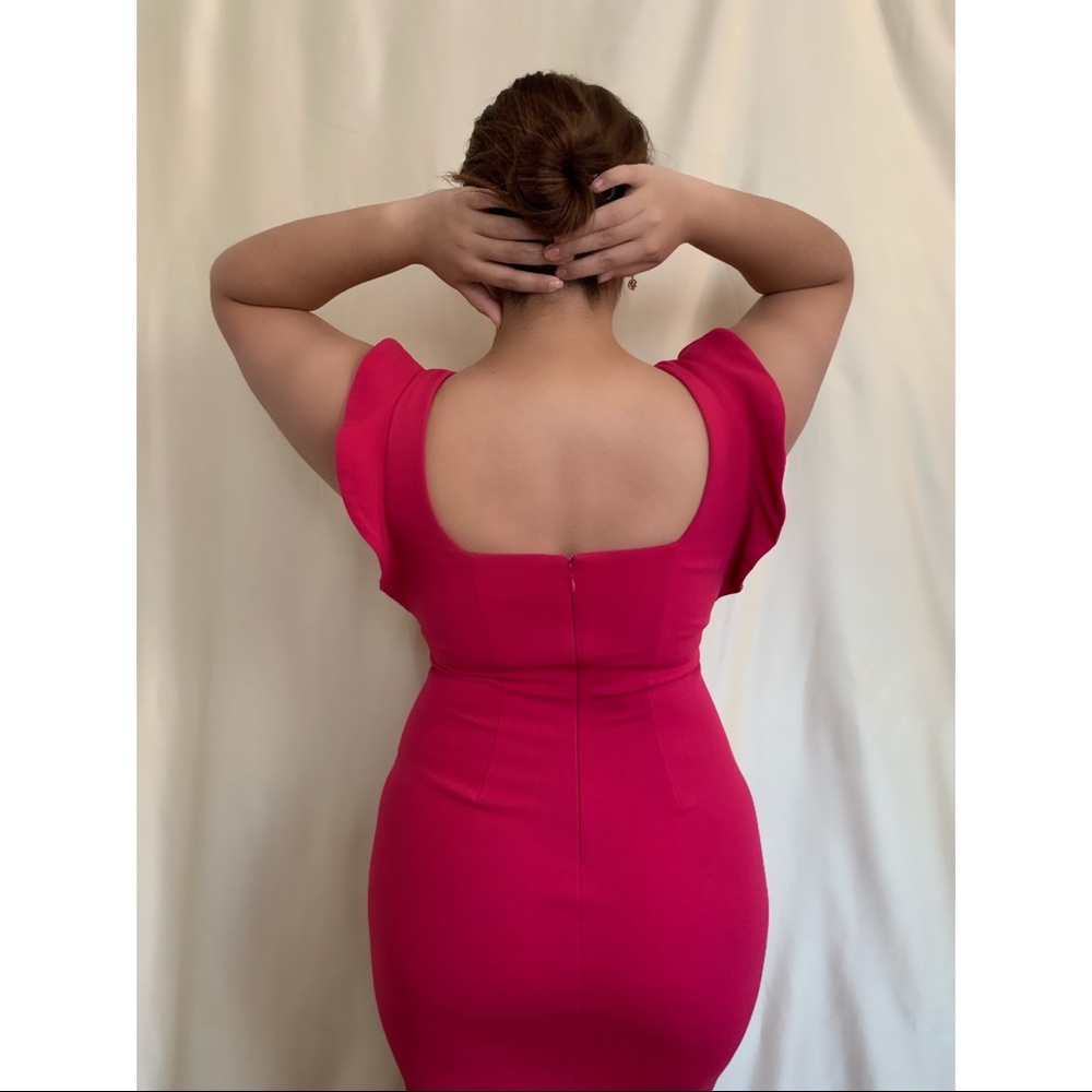 Fuchsia Calvin Klein Dress